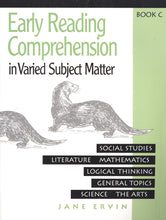 Load image into Gallery viewer, Early Reading Comprehension in Varied Subject Matter Book C and Answer Key Set