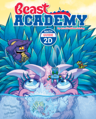 Beast Academy Guide and Practice Books 2D
