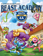 Load image into Gallery viewer, Beast Academy Guide and Practice Books 4A