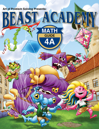 Beast Academy Guide and Practice Books 4A