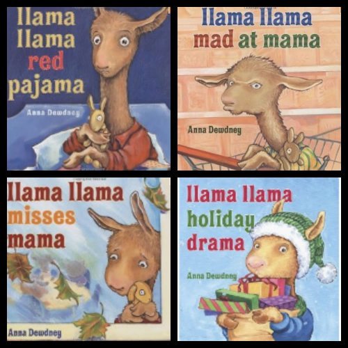Llama Llama Set (Holiday Drama / Mad at Mama / Misses Mama / Red Pajama)