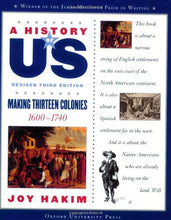 Load image into Gallery viewer, A History of US: Making Thirteen Colonies: 1600-1740