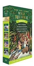 Load image into Gallery viewer, Magic Tree House Boxed Set, Books 5-8: Night of the Ninjas, Afternoon on the Amazon, Sunset of the Sabertooth, and Midnight on the Moon