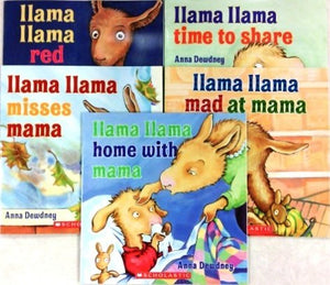 Llama Lama 5-Book Pack: Llama Llama Red Pajama, Llama Llama Time to Share, Llama Llama Misses Mama, Llama Llama Mad at Mama, Llama Llama Home with Mama