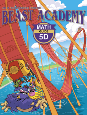 Beast Academy Guide and Practice Books 5D