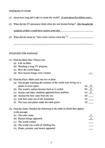 Reading Comprehension in Varied Subject Matter Book 1 (Grade 3) and Answer Key Set