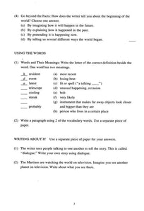 Reading Comprehension in Varied Subject Matter Book 1 (Grade 3) and Answer Key Set