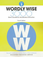 Load image into Gallery viewer, Wordly Wise 3000 Student Book 3 and Answer Key Set (4th Edition)