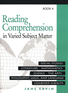 Reading Comprehension in Varied Subject Matter Book 4 (Grade 6) and Answer Key Set