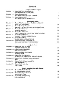 Reading Comprehension in Varied Subject Matter Book 4 (Grade 6) and Answer Key Set