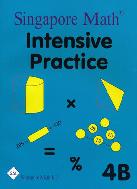 Singapore Math Intensive Practice 4B US Edition