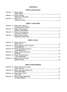 Early Reading Comprehension in Varied Subject Matter Book A and Answer Key Set