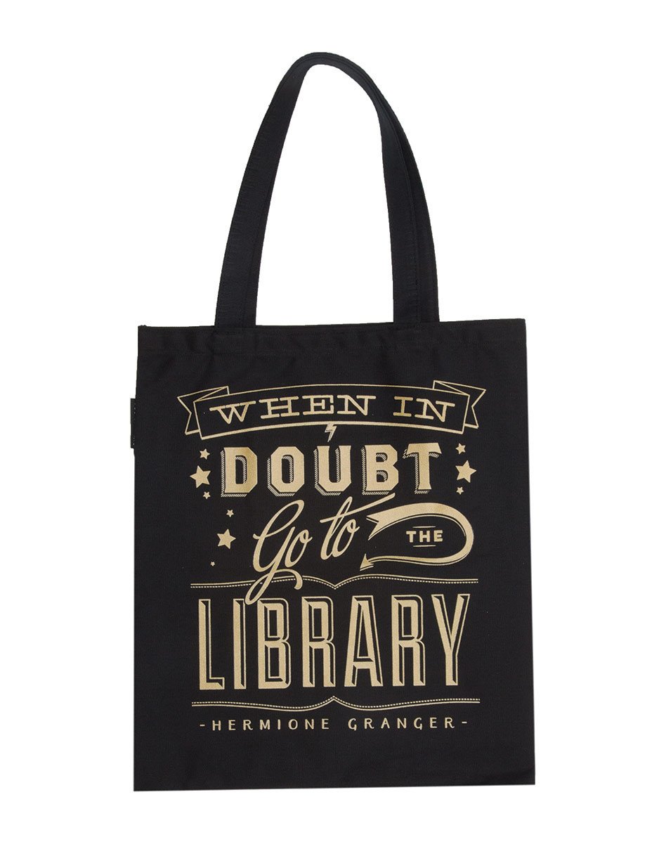 When in Doubt, Go to the Library Tote Bag
