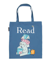 Load image into Gallery viewer, ELEPHANT &amp; PIGGIE Read Tote Bag