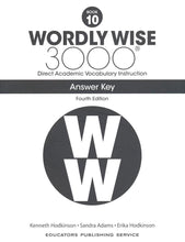 Load image into Gallery viewer, Wordly Wise 3000 Student Book 10 and Answer Key Set (4th Edition)