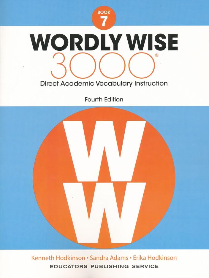 Wordly Wise 3000 Student Book 7 and Answer Key Set (4th Edition)