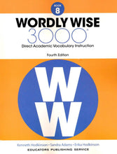 Load image into Gallery viewer, Wordly Wise 3000 Student Book 8 and Answer Key Set (4th Edition)