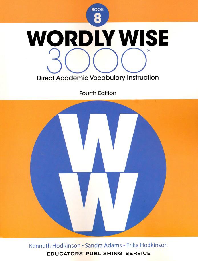 Wordly Wise 3000 Student Book 8 and Answer Key Set (4th Edition)