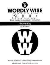 Load image into Gallery viewer, Wordly Wise 3000 Student Book 9 and Answer Key Set (4th Edition)