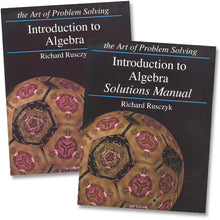 Load image into Gallery viewer, AoPS Introduction to Algebra Text and Solution Set