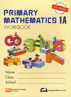 Singapore Math: Primary Math Workbook 1A US Edition