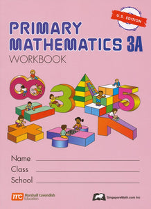 Singapore Math: Primary Math Workbook 3A US Edition