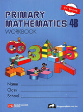 Load image into Gallery viewer, Singapore Math: Primary Math Workbook 4B US Edition